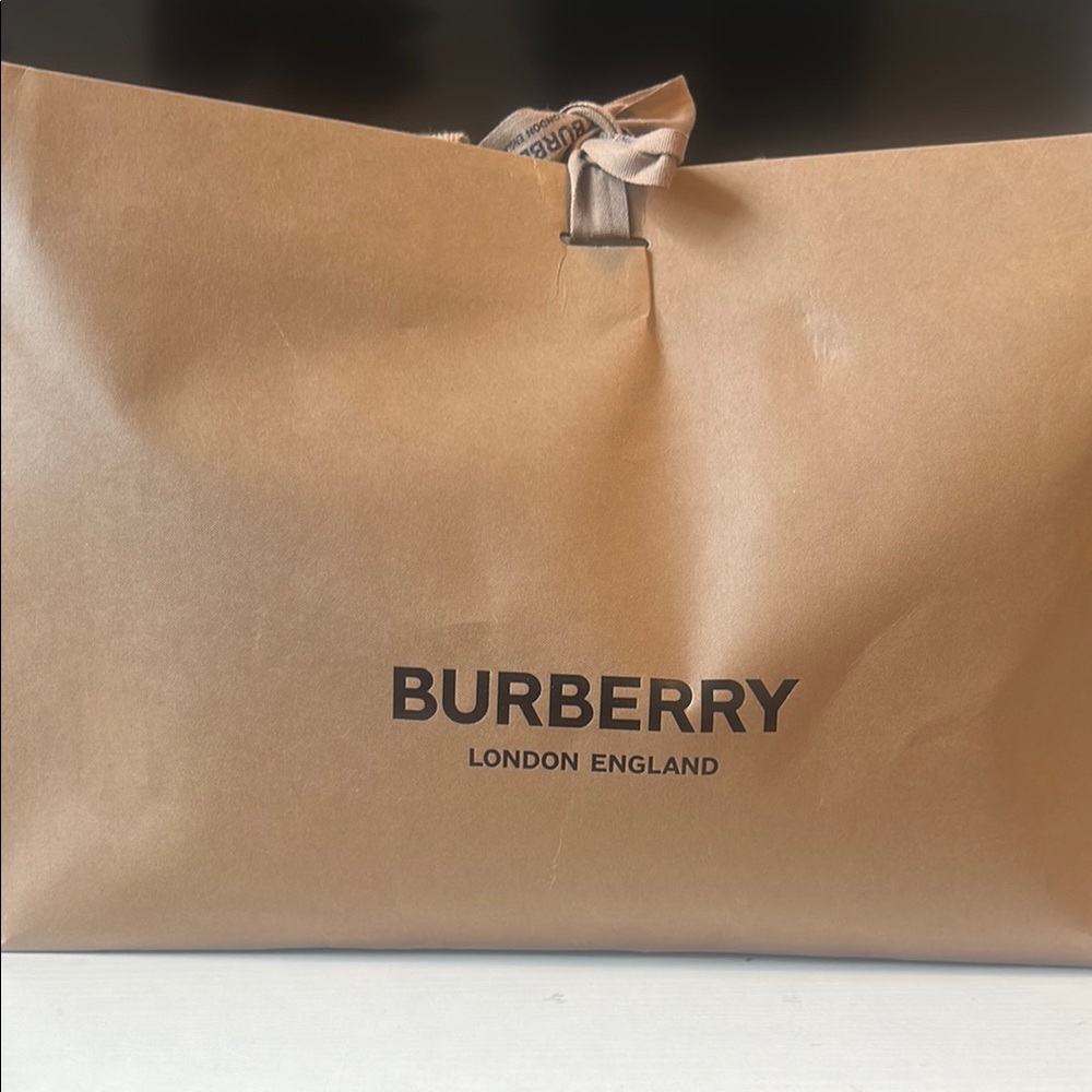 Burberry Mini Check Bowling Bag